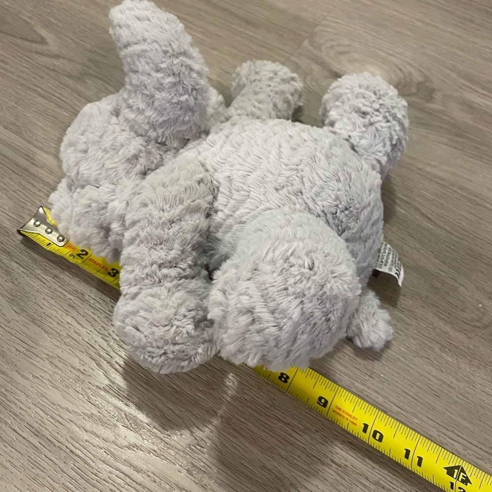 JELLYCAT Soft Grey Fuddlewuddle Elephant Stuffed Plush Toy. - Picture 7 of 7